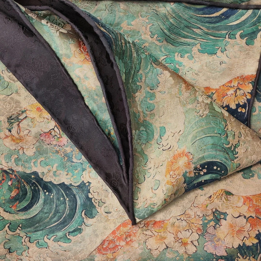 帝妃【】30姆米  香云纱110×110方巾丝巾