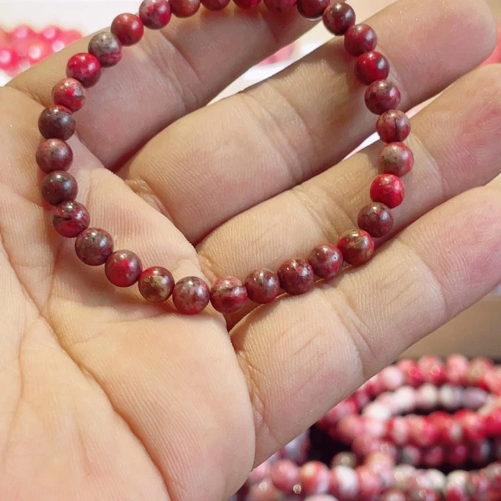 学***华天然辰砂原石首饰