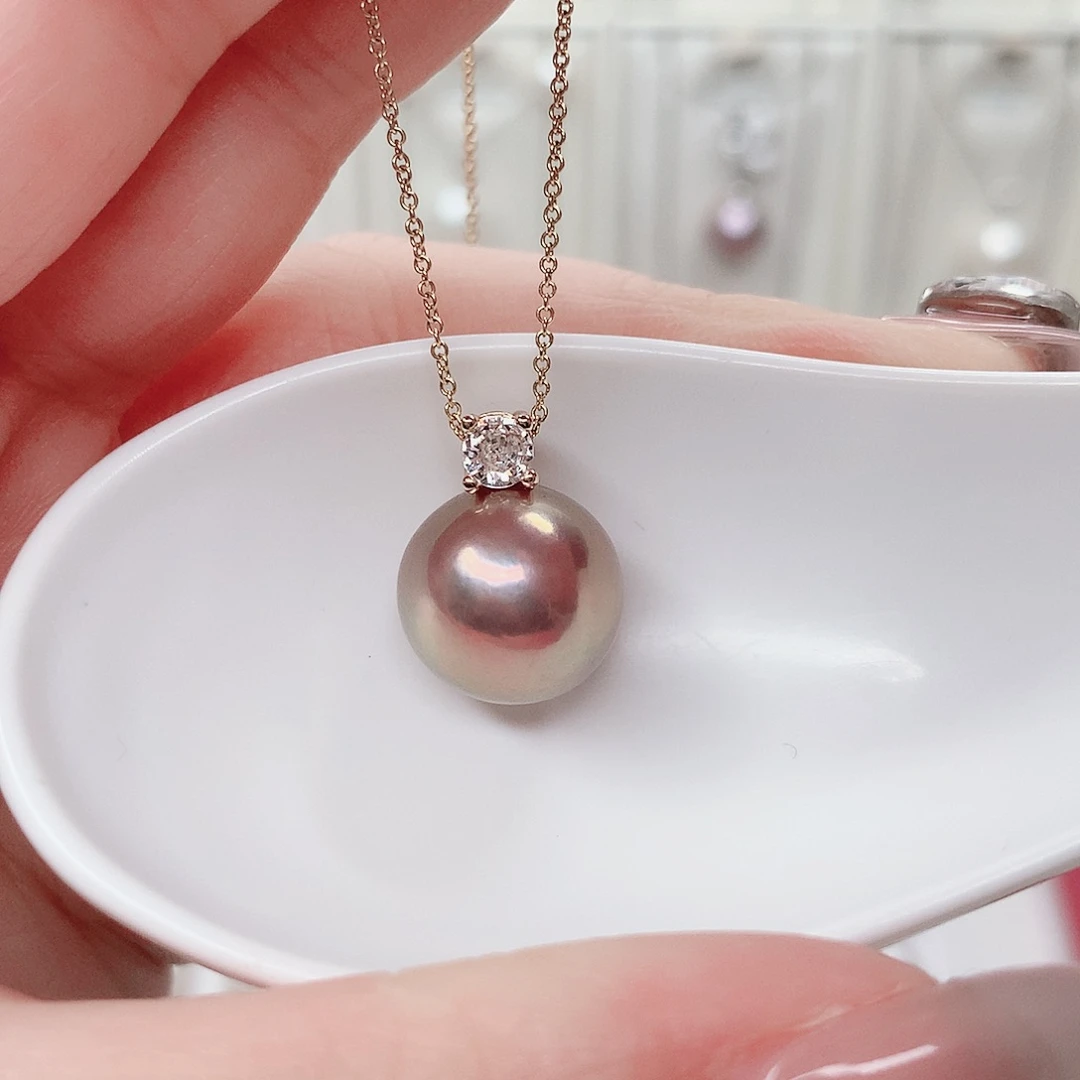 合金吊坠(赠链)淡水珍珠