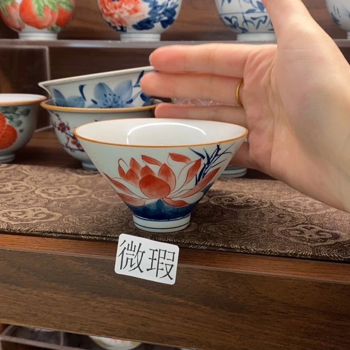 釉下老陶泥手工绘制