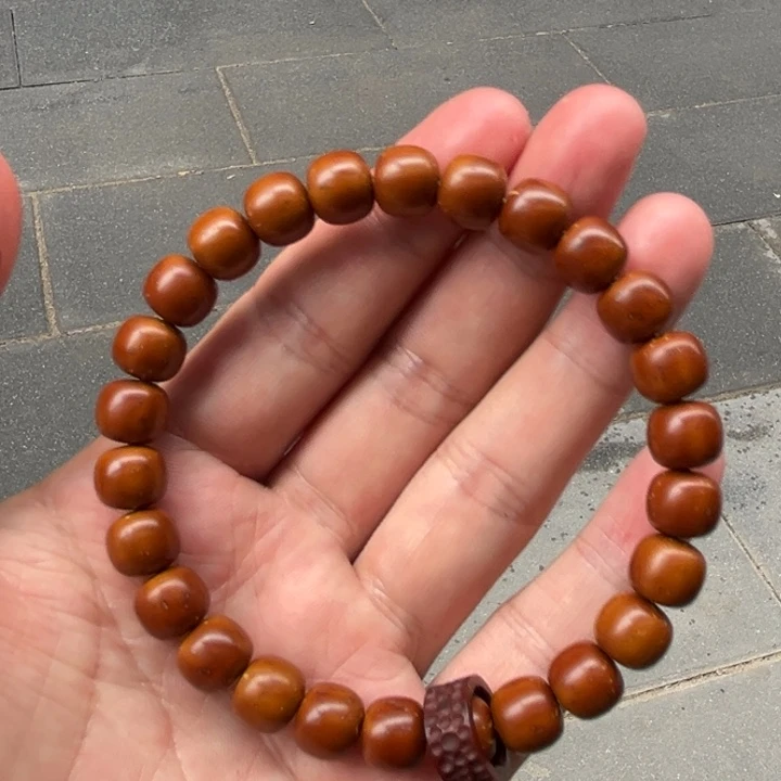 紫金鼠手串阻*手紫金鼠菩提