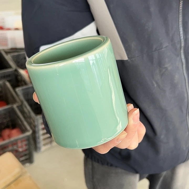 青瓷小米茶器龙泉青瓷