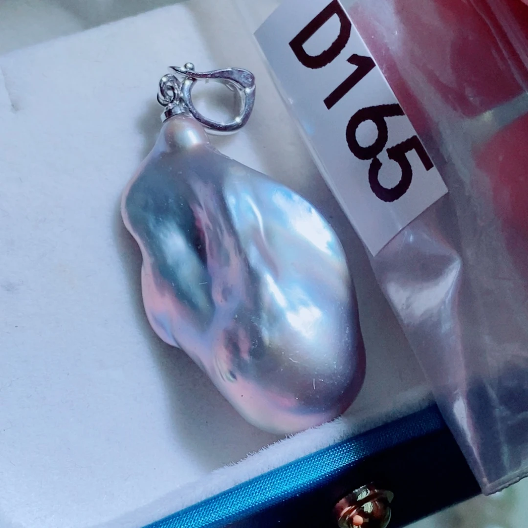 其他银S925镶嵌淡水珍珠