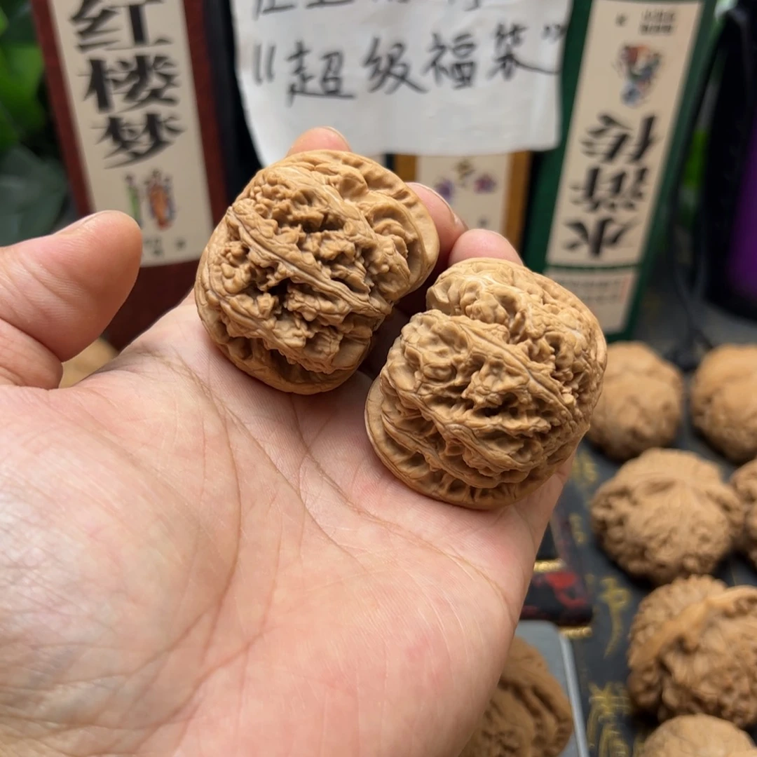 卧***G文玩核桃把件46大粗筋