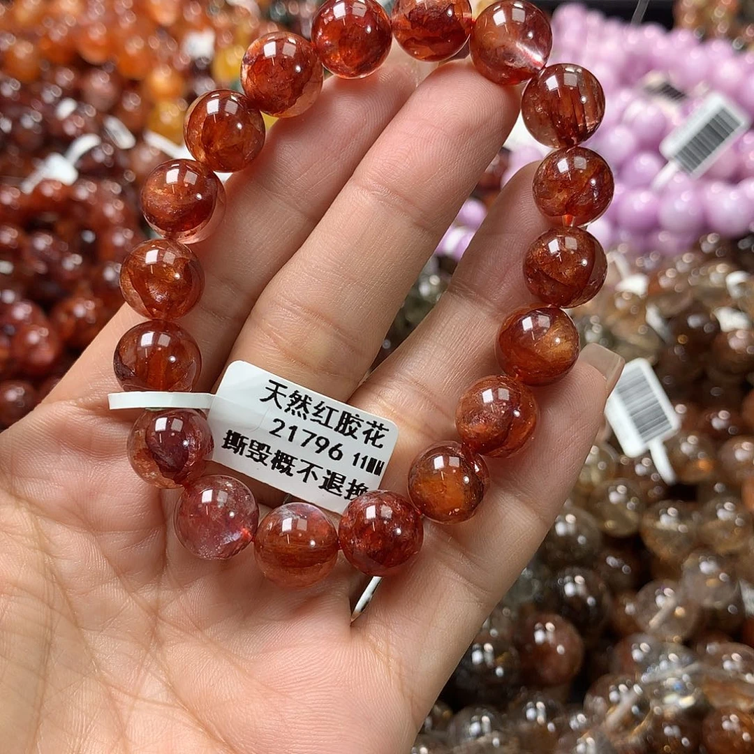 水晶手链未镶嵌，