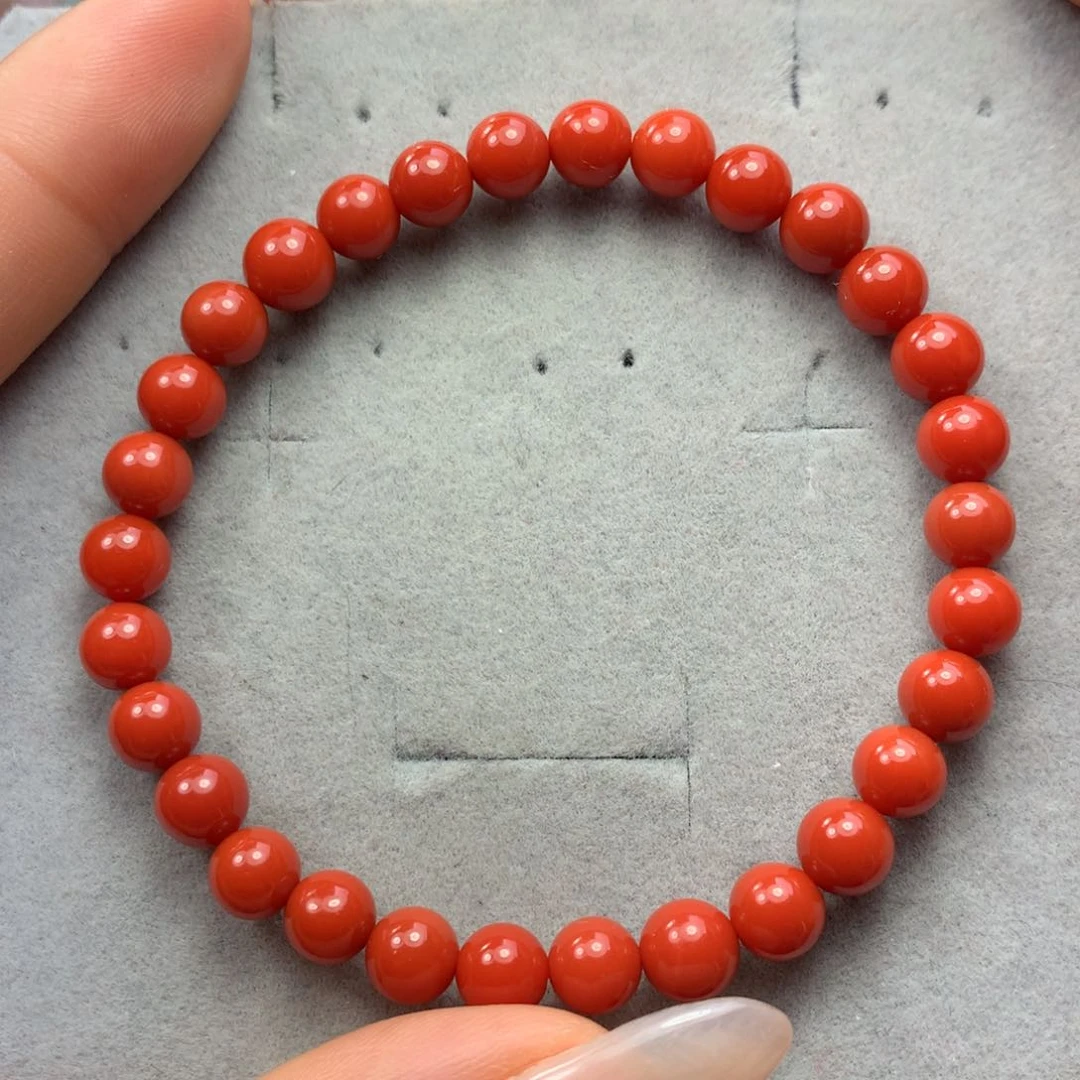 南红玛瑙手串未镶嵌