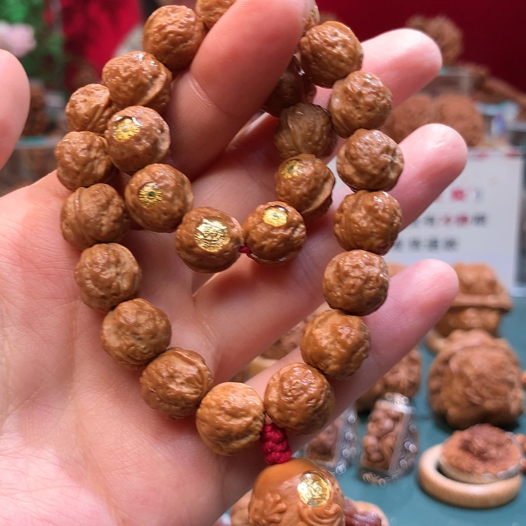 猴头核桃手串——————————-