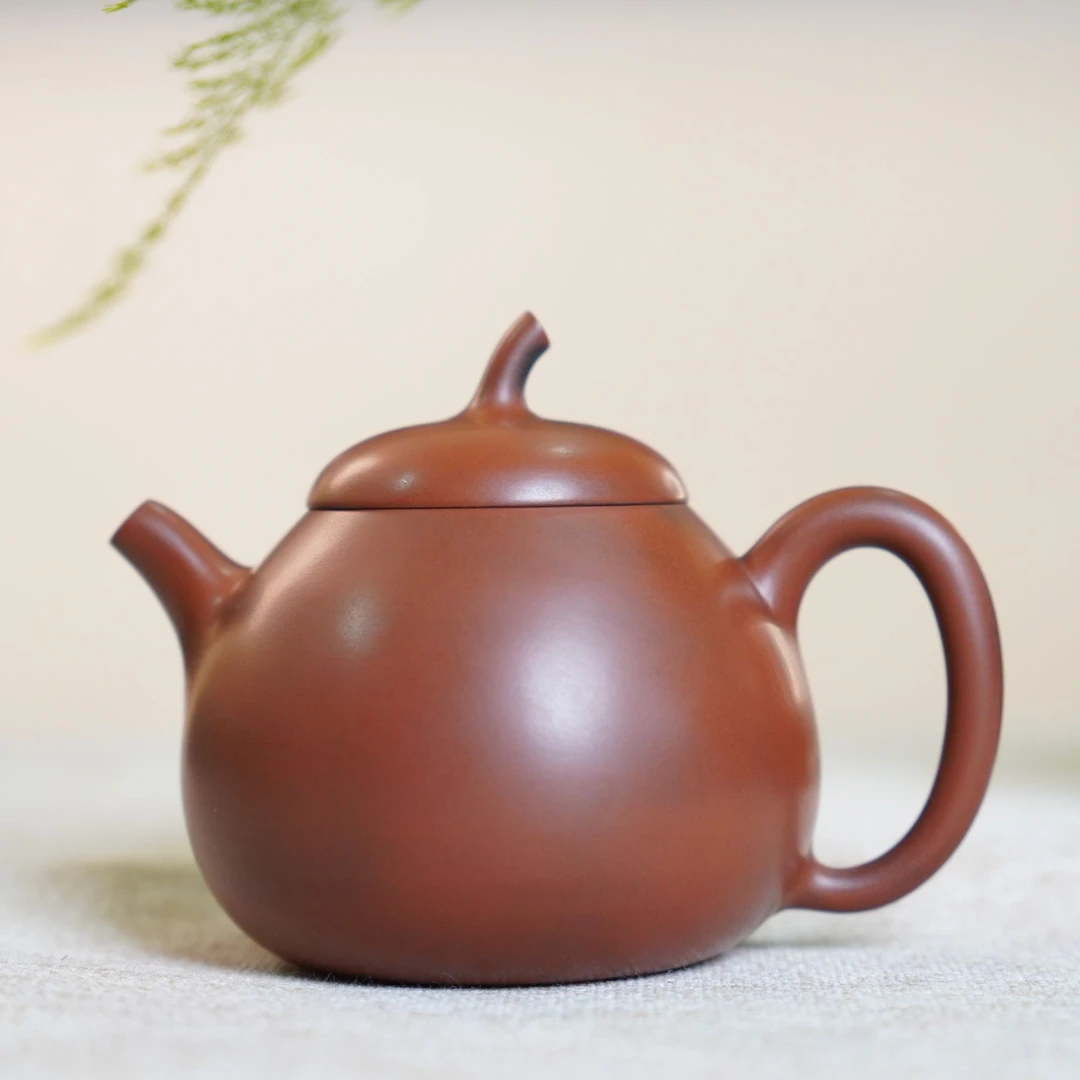 陶礼【小香瓜】广西钦州坭兴陶茶壶单壶造型容量175ml