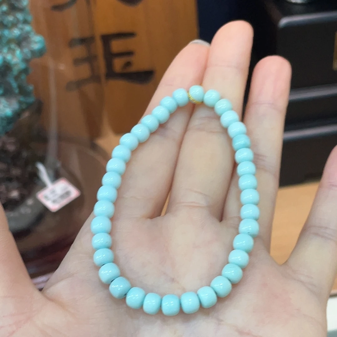 绿松石未镶嵌颈饰