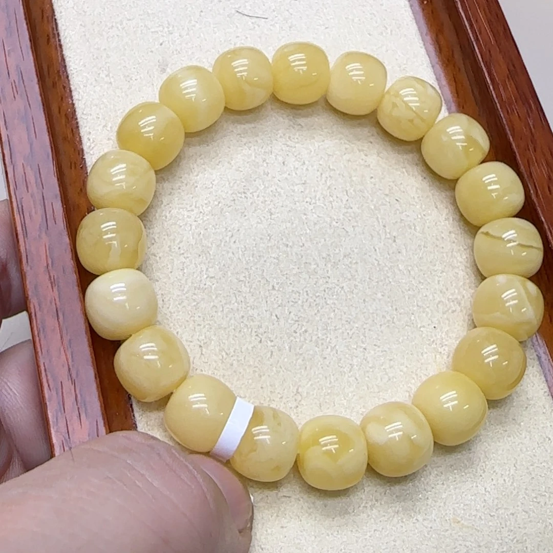蜜蜡未镶嵌手串蜜蜡手串