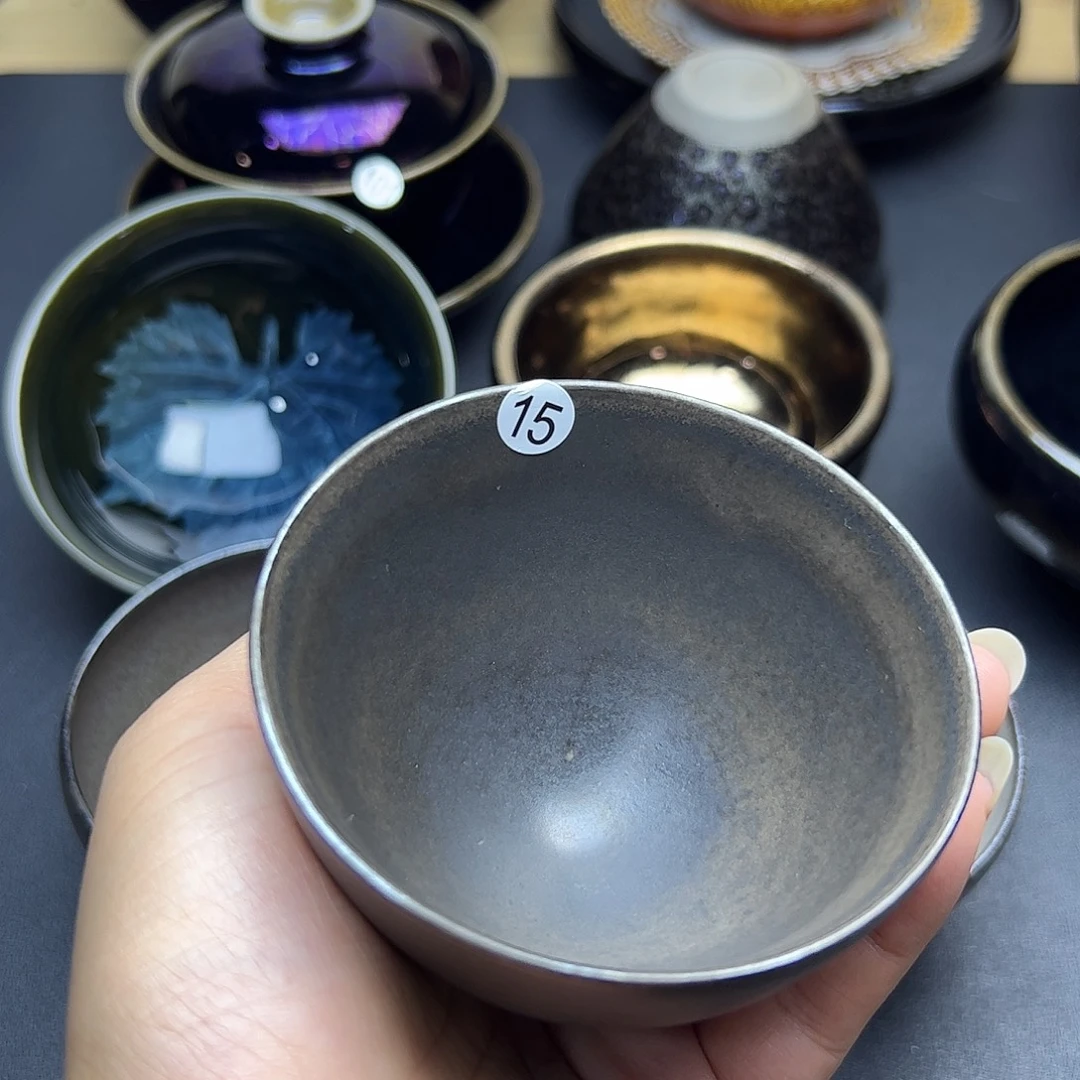 茶盏建窑建盏主人杯