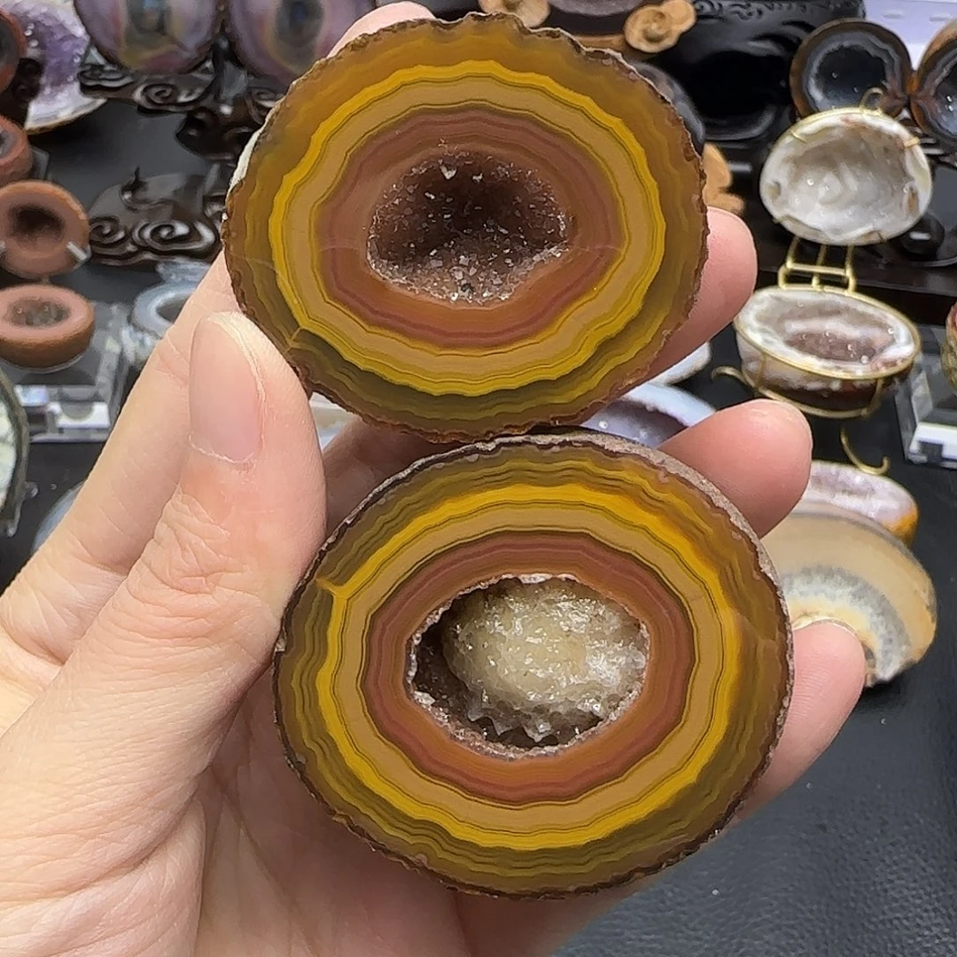 玛瑙/玉髓未镶嵌摆件