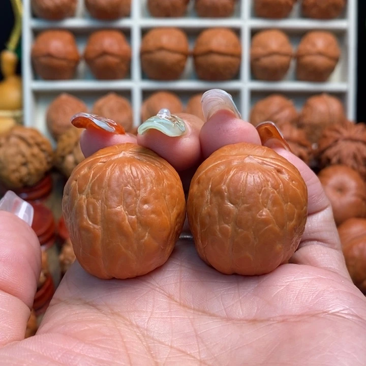 会***鸟把件文玩核桃手捻