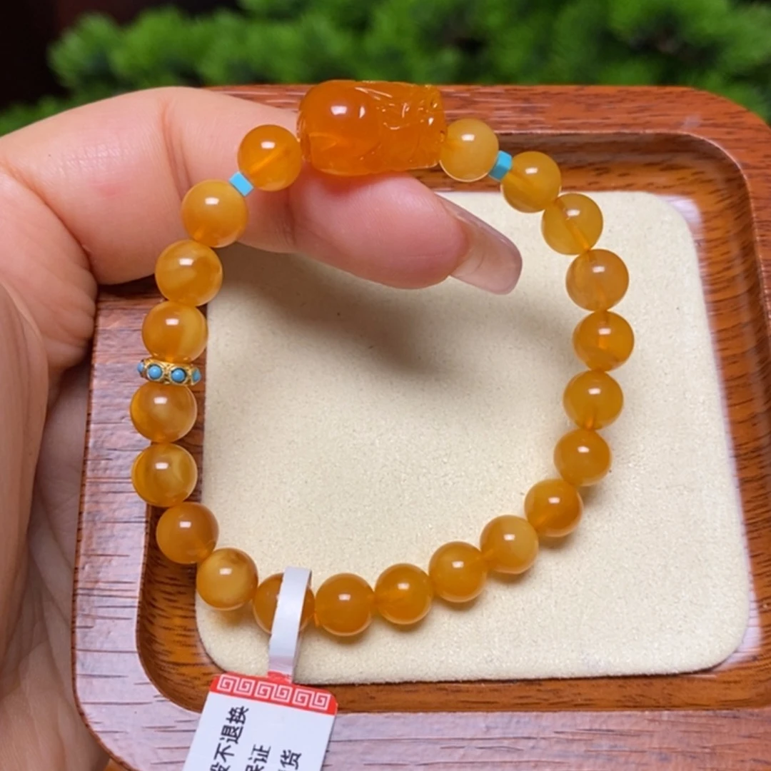 【闪购商品】手链蜜蜡未镶嵌手串