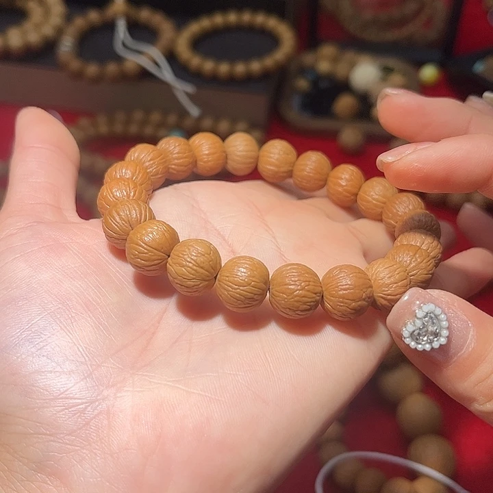 猴头核桃吊坠咸*12凤羽手串全品无药