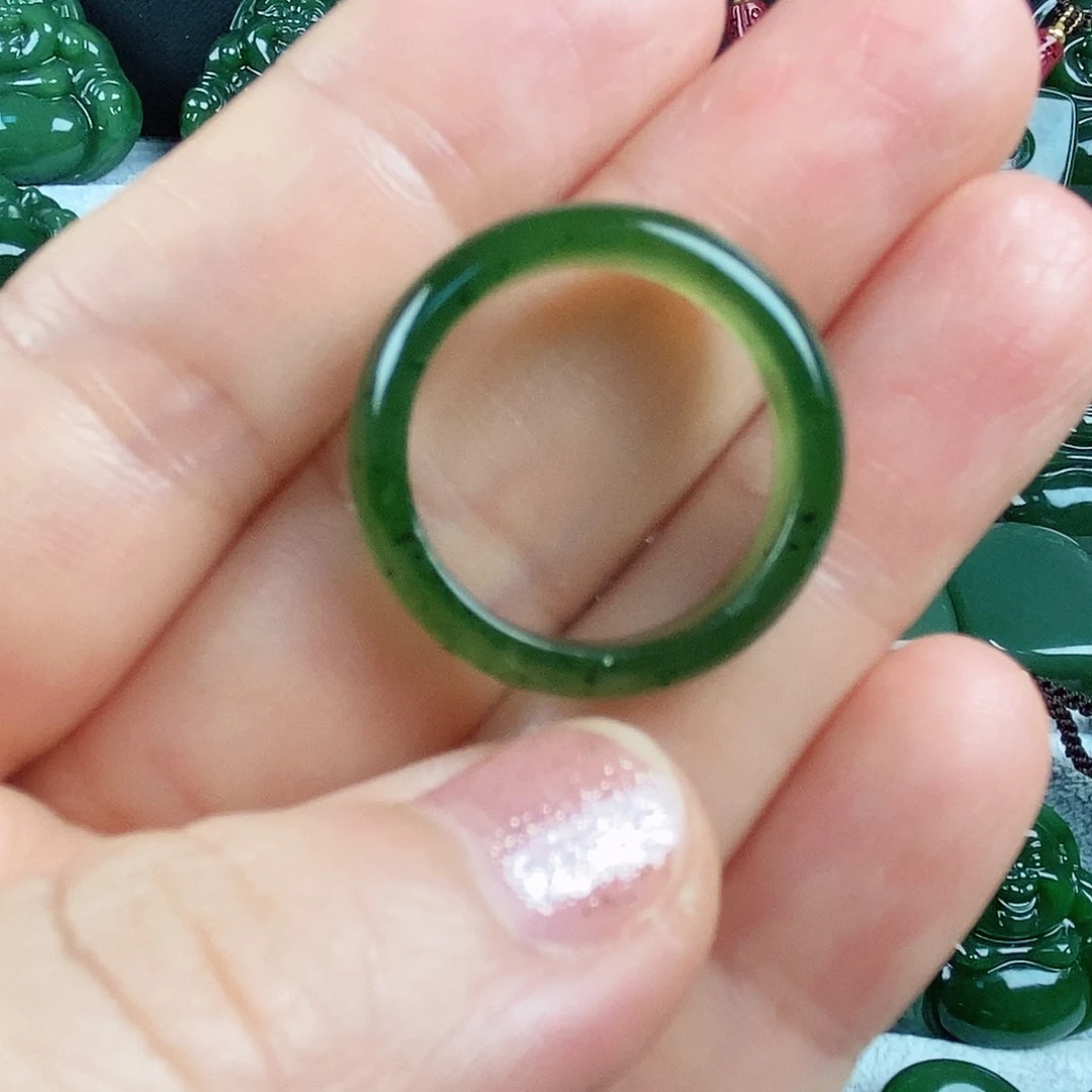 和田玉未镶嵌吊坠(不含链)19mm