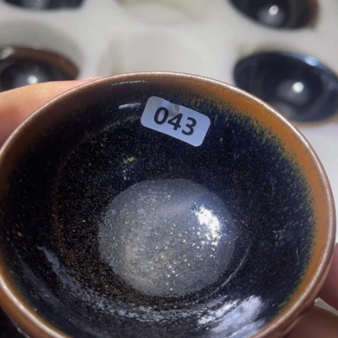 茶盏原矿原釉柴烧建盏