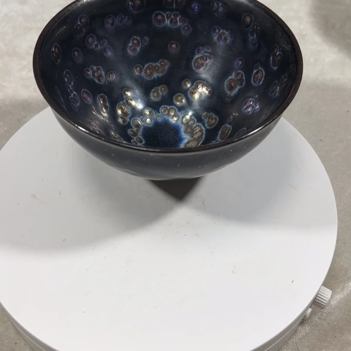 摆件清*_建盛茶碗纯手工制作