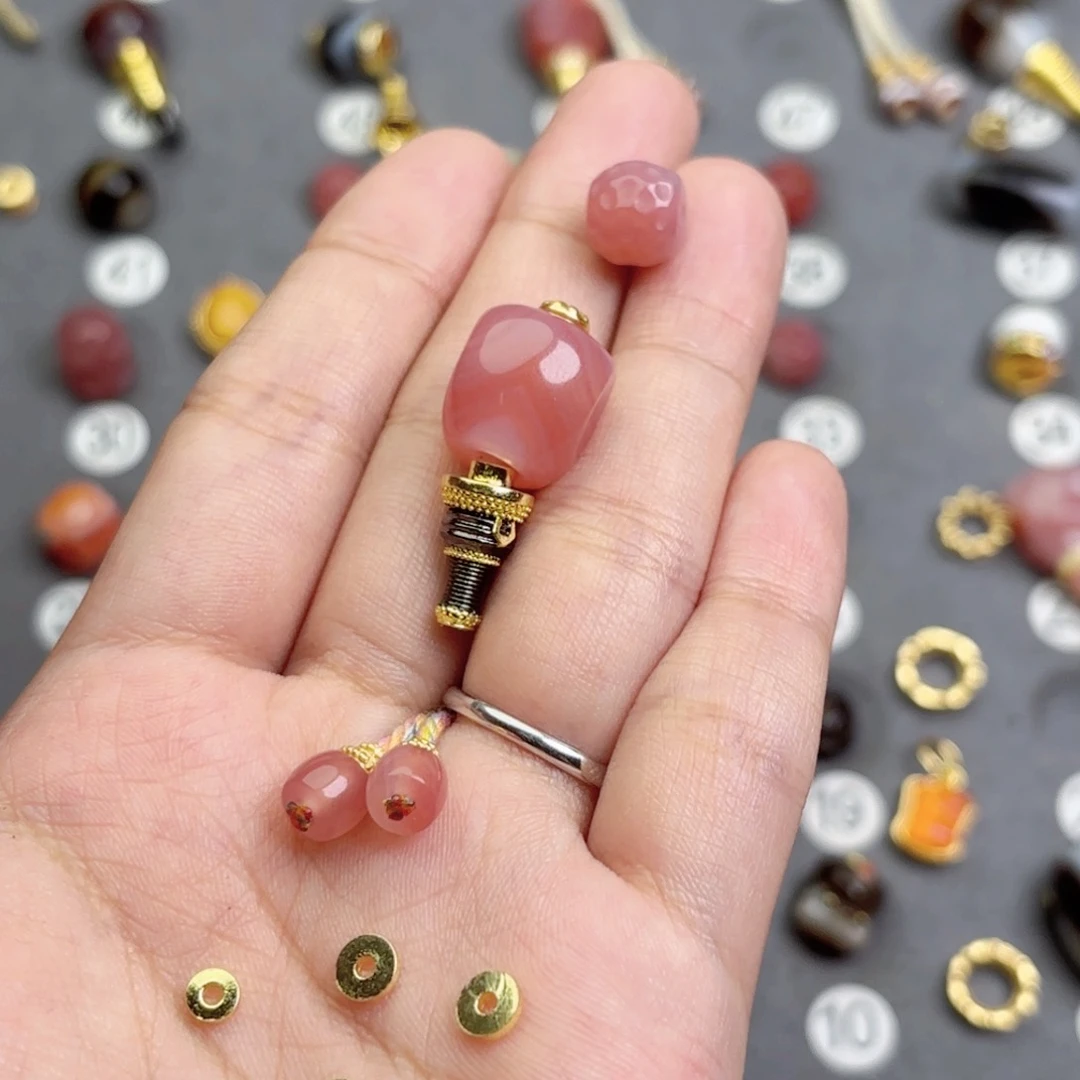 玛瑙/玉髓文玩配饰未镶嵌K*。