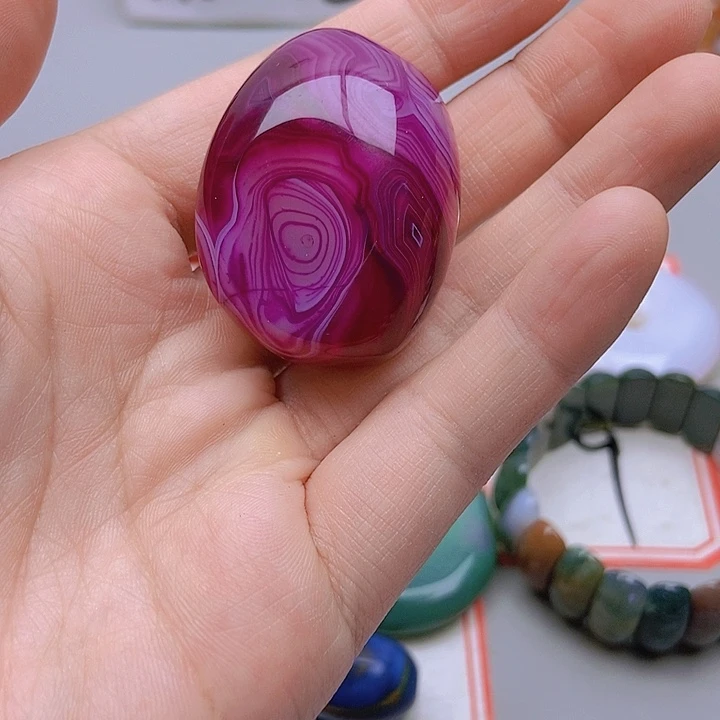 【闪购商品】玛瑙/玉髓珠宝半成品未镶嵌不***道