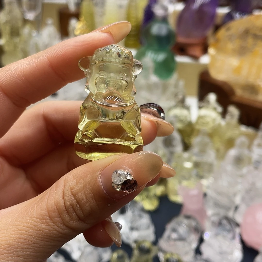 未镶嵌水晶珠宝半成品