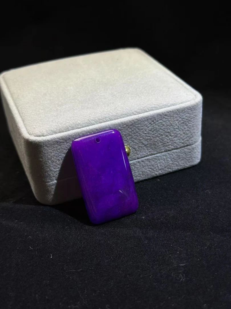 A167玉化樱花粉舒无事牌吊坠时尚百搭女款