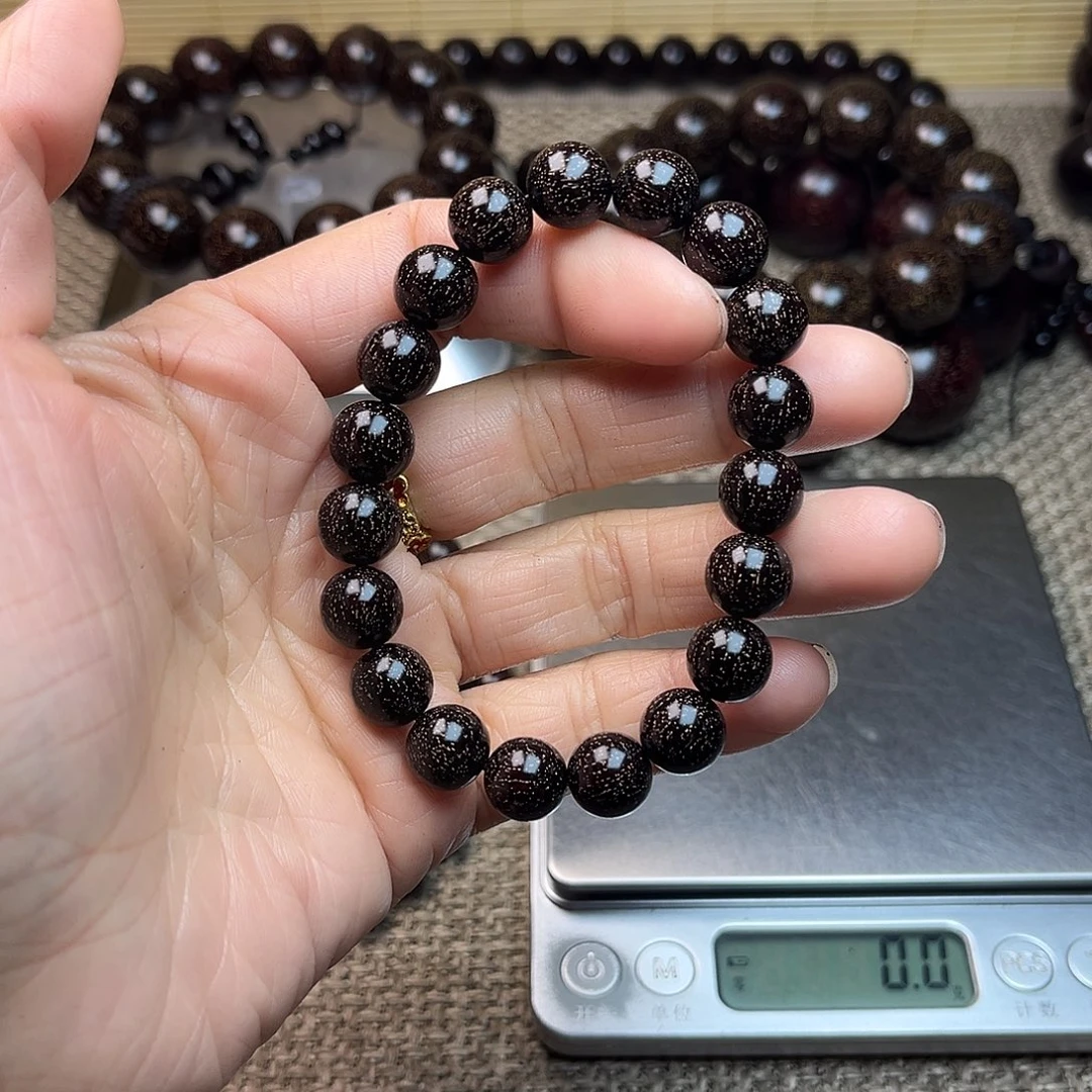 檀香紫檀（小叶紫檀）1.0 19颗 爆星