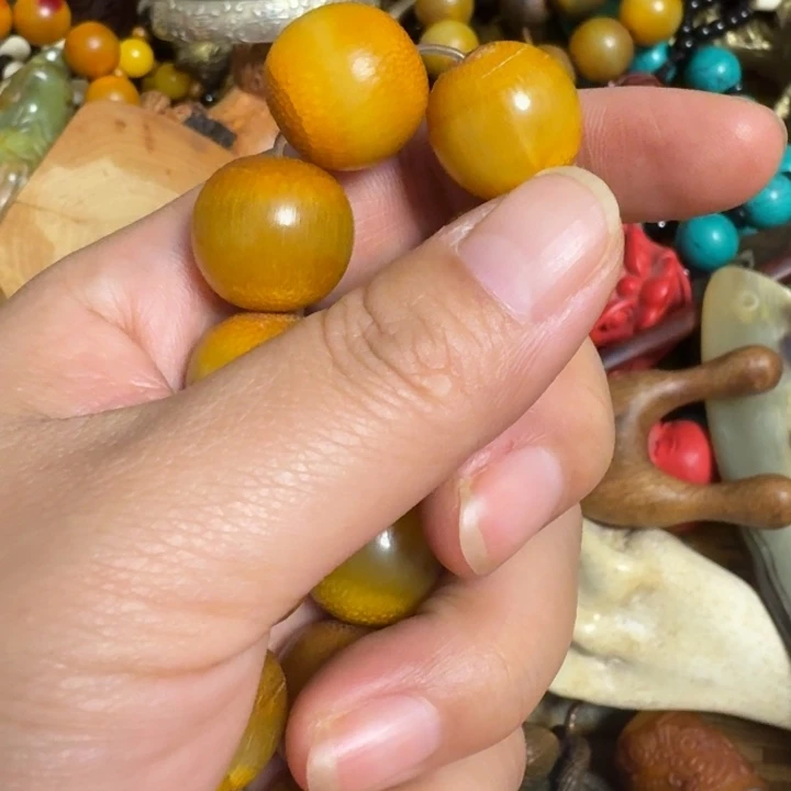 用***7黄铜手串一个包邮到家