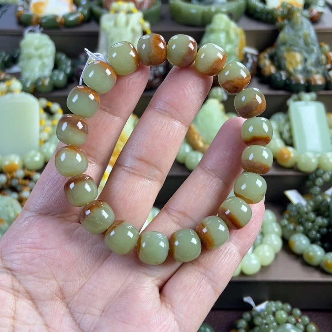 透闪石质玉未镶嵌手串
