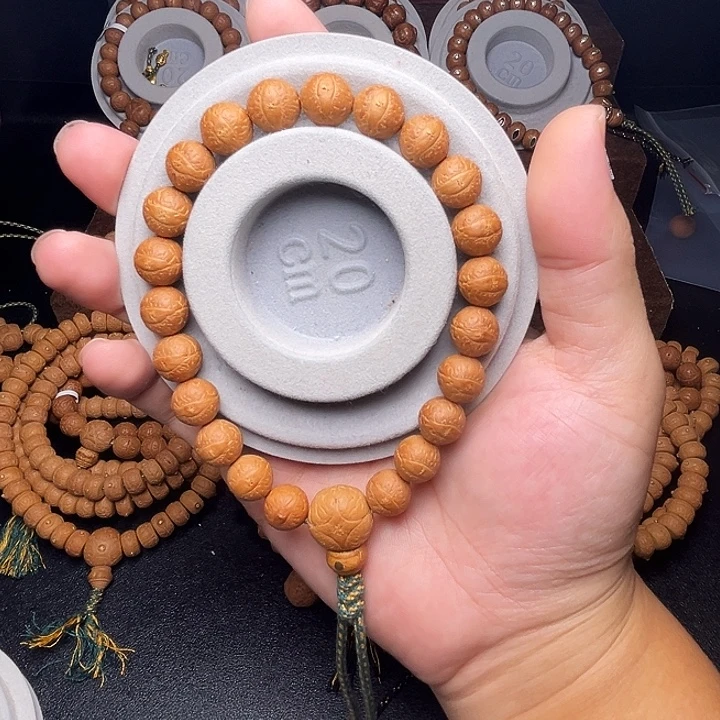 凤眼菩提手串11.5mm铁籽红油皮