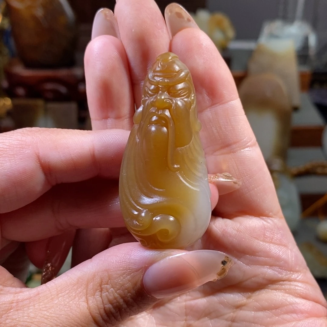 和田玉（糖玉）未镶嵌颈饰