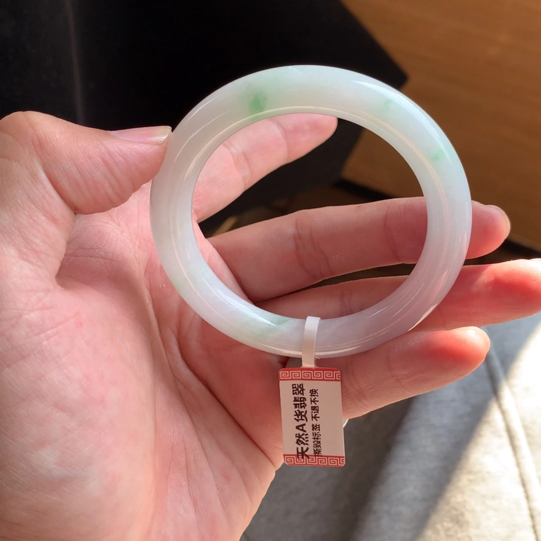 翡翠未镶嵌手镯56号53.5