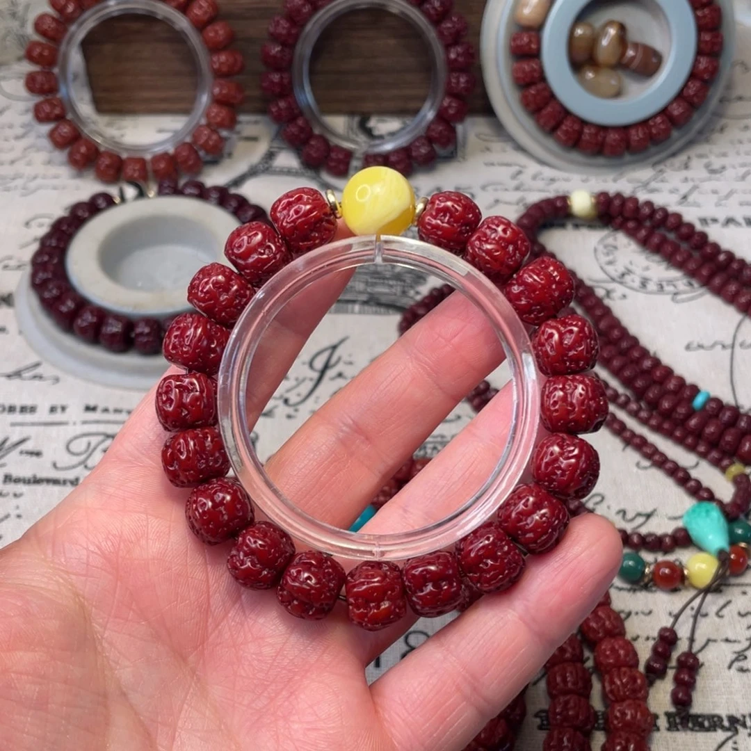 手串金刚菩提12+花王