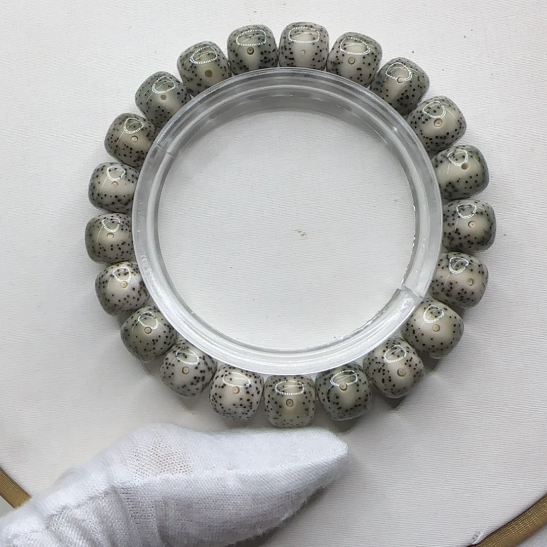 手串星月菩提青花一线天11×10同枝果