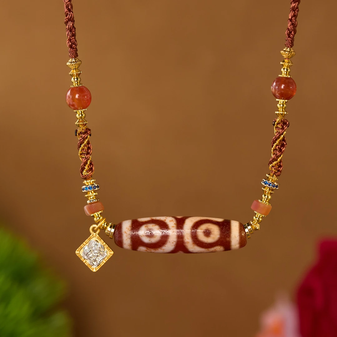 （一芳）橘料珠珠项链 S5TWQ 多样性发一