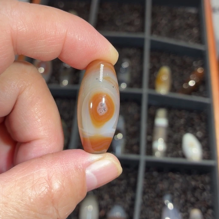 玛瑙/玉髓散珠_HEIMORI 天然天珠