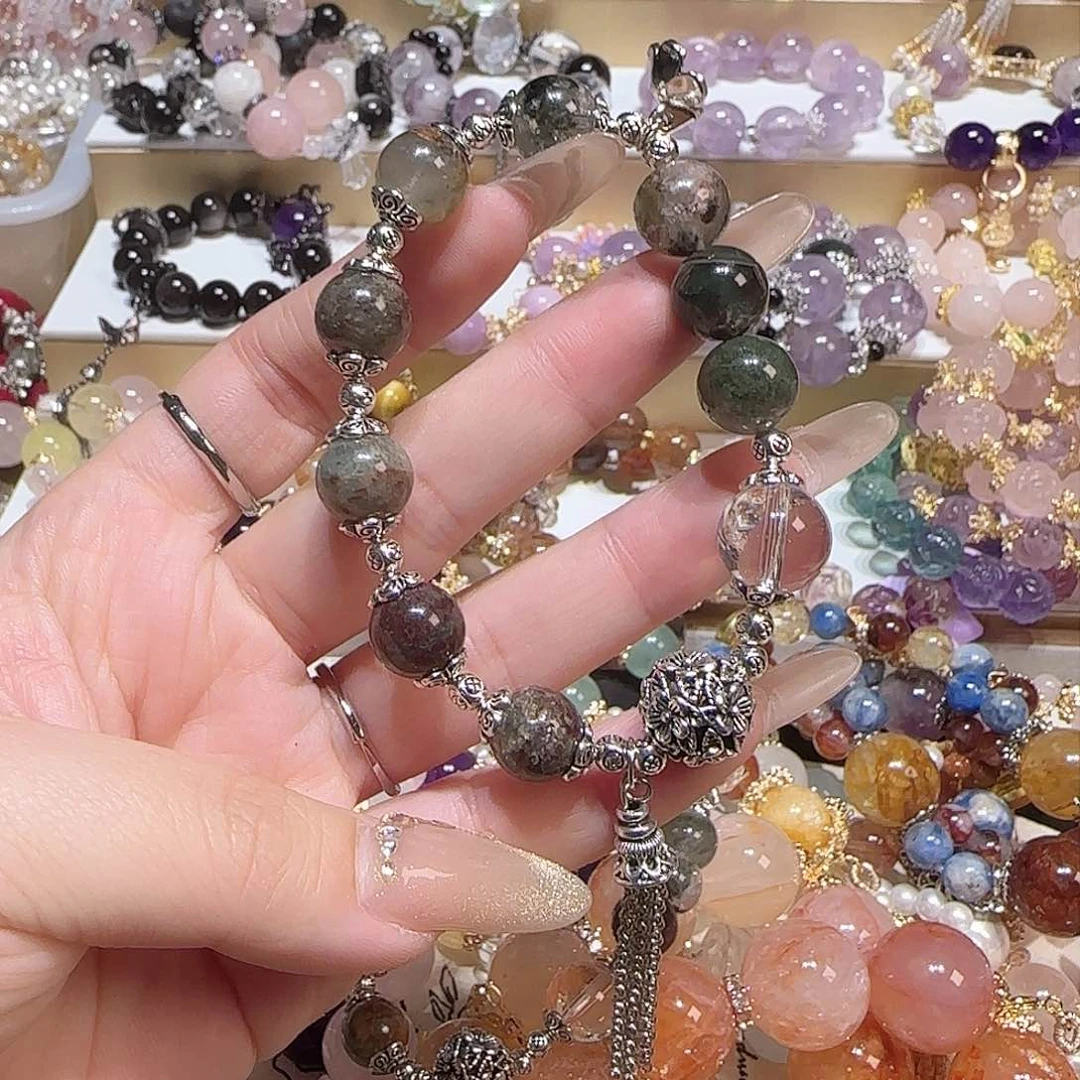 水晶手链未镶嵌把