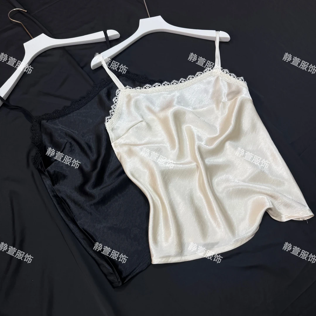 3087显瘦气质夏季复古长款百搭时尚无袖女士吊带背心