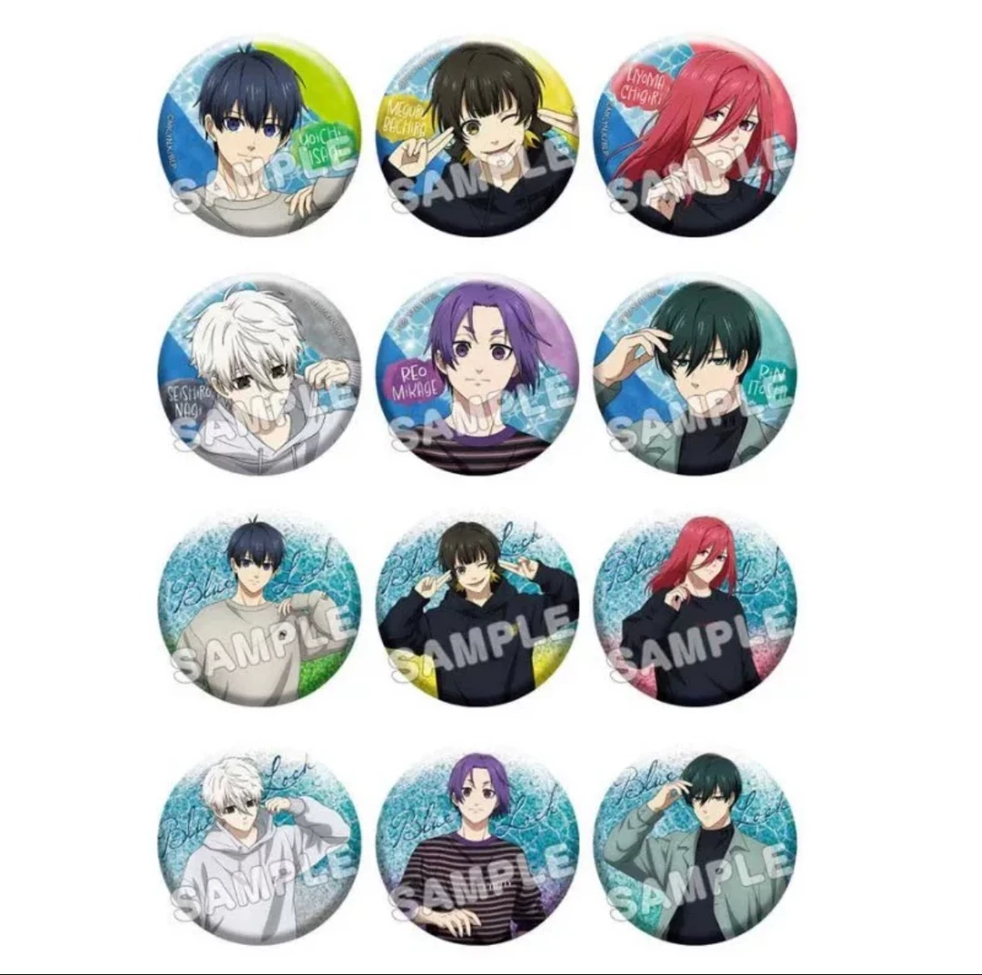 【蓝色监狱】正版  蓝色监狱 水族馆 吧唧徽章 盲盒默认代拆