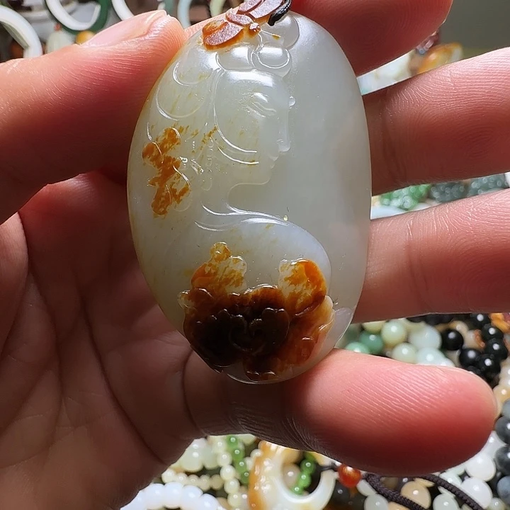 和田玉（子料）未镶嵌颈饰