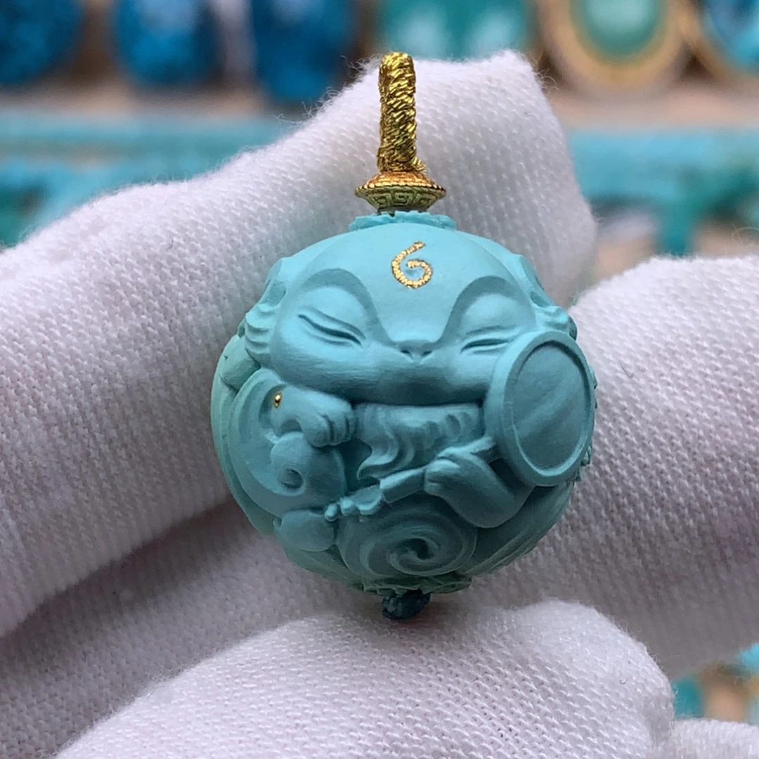 绿松石未镶嵌珠宝奇石