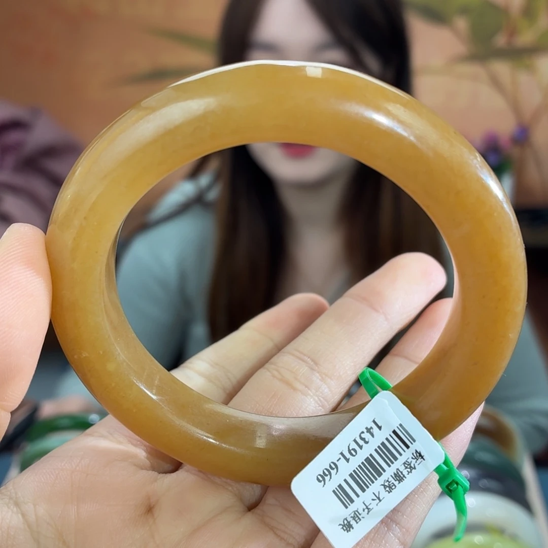 和田玉未镶嵌手镯5758