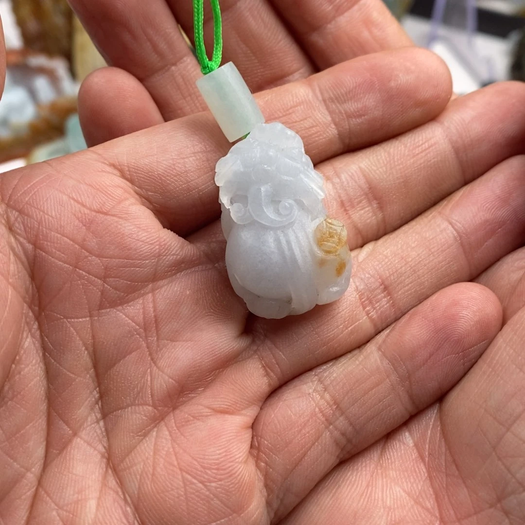 定制翡翠未镶嵌 天然缅甸翡翠a货貔貅