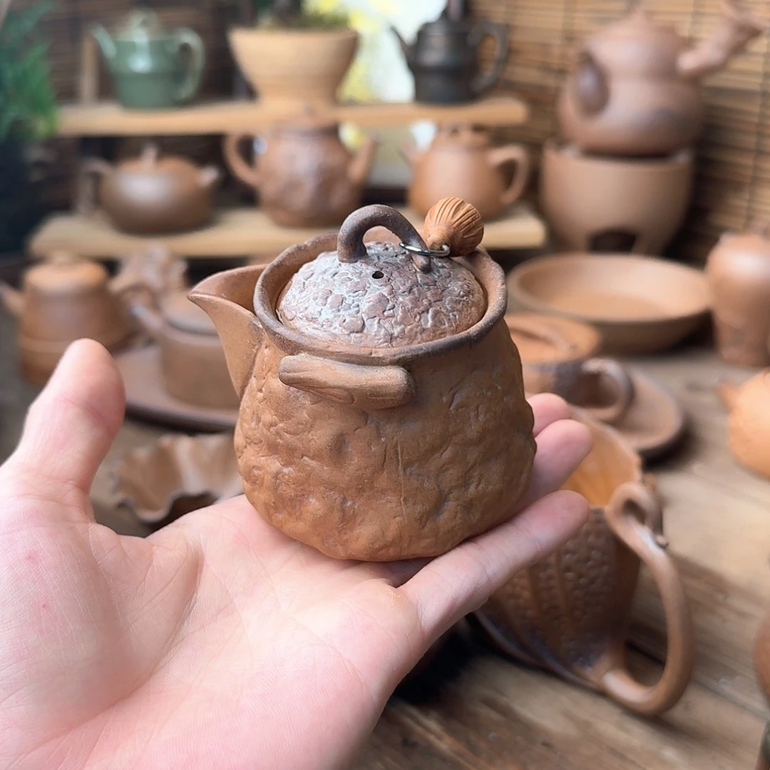 原矿老岩泥茶器系列