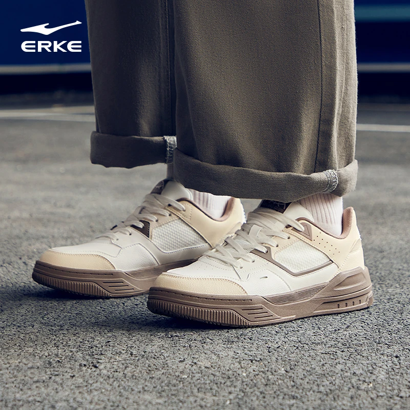 出鞘丨鸿星尔克情侣时尚百搭流光风板鞋休闲空军一号运动鞋鞋