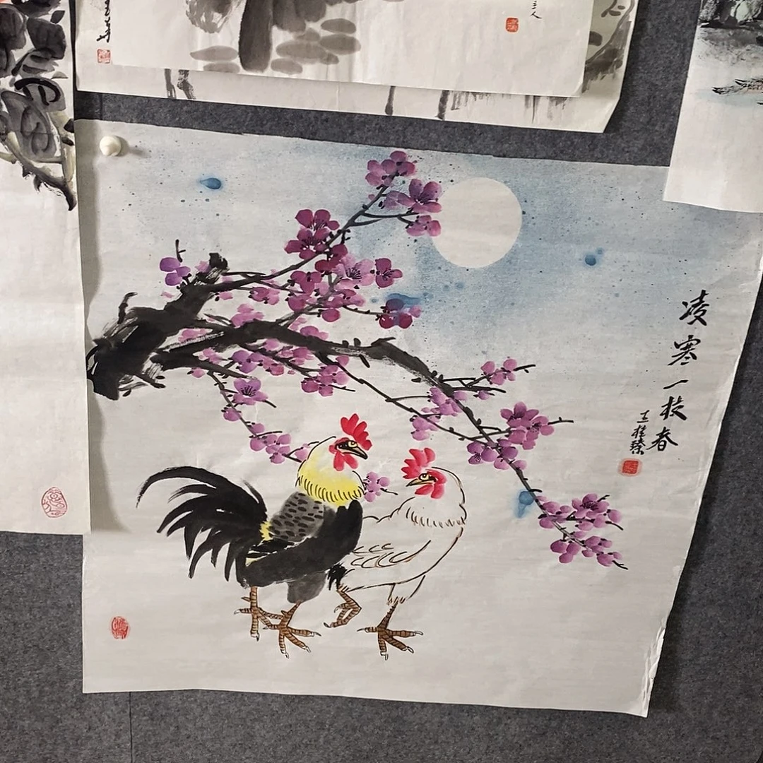 国画手写手绘国画16