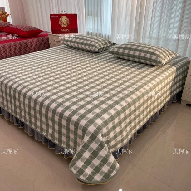 【美棉】高端 提花 加厚老粗布 软凉席 小风车(会缩水)