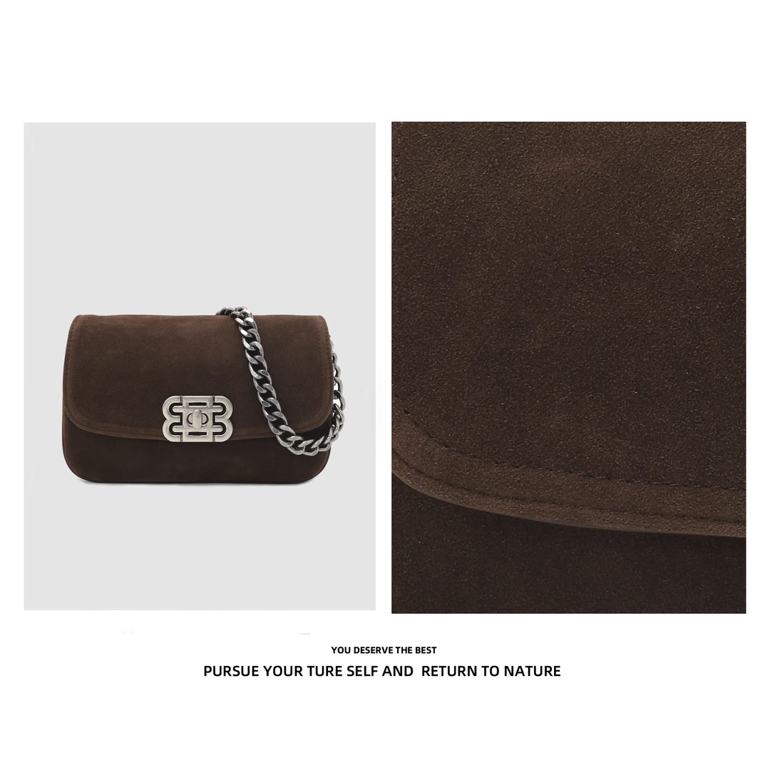 【大E】2025新款百搭时尚潮流简约单肩包1399#