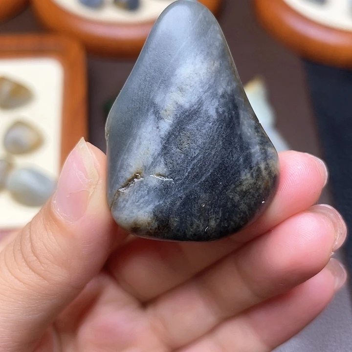 和田玉未镶嵌颈饰23