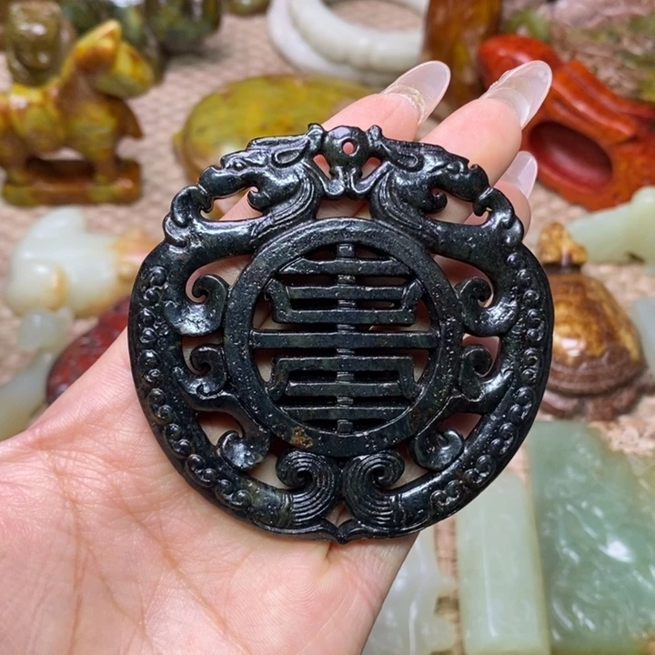 白玉菩提吊坠白玉菩提白玉菩提摆件